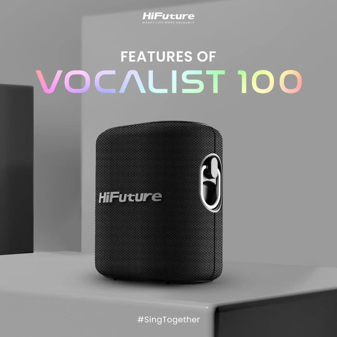 HiFuture - Vocalist 100 Black - Haut-parleur