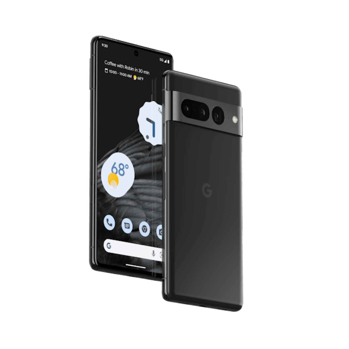 GOOGLE PIXEL 7 PRO - Écran : 6,7 pouces LTPO OLED (120 Hz) - Processeur : Tensor G2 - RAM : 12 Go - Stockage : 128 Go