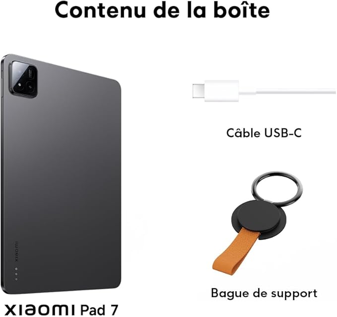 XIAOMI Pad 7 - 8 GO RAM - 256 ROM - 8000mAh - ANDROIT 13.