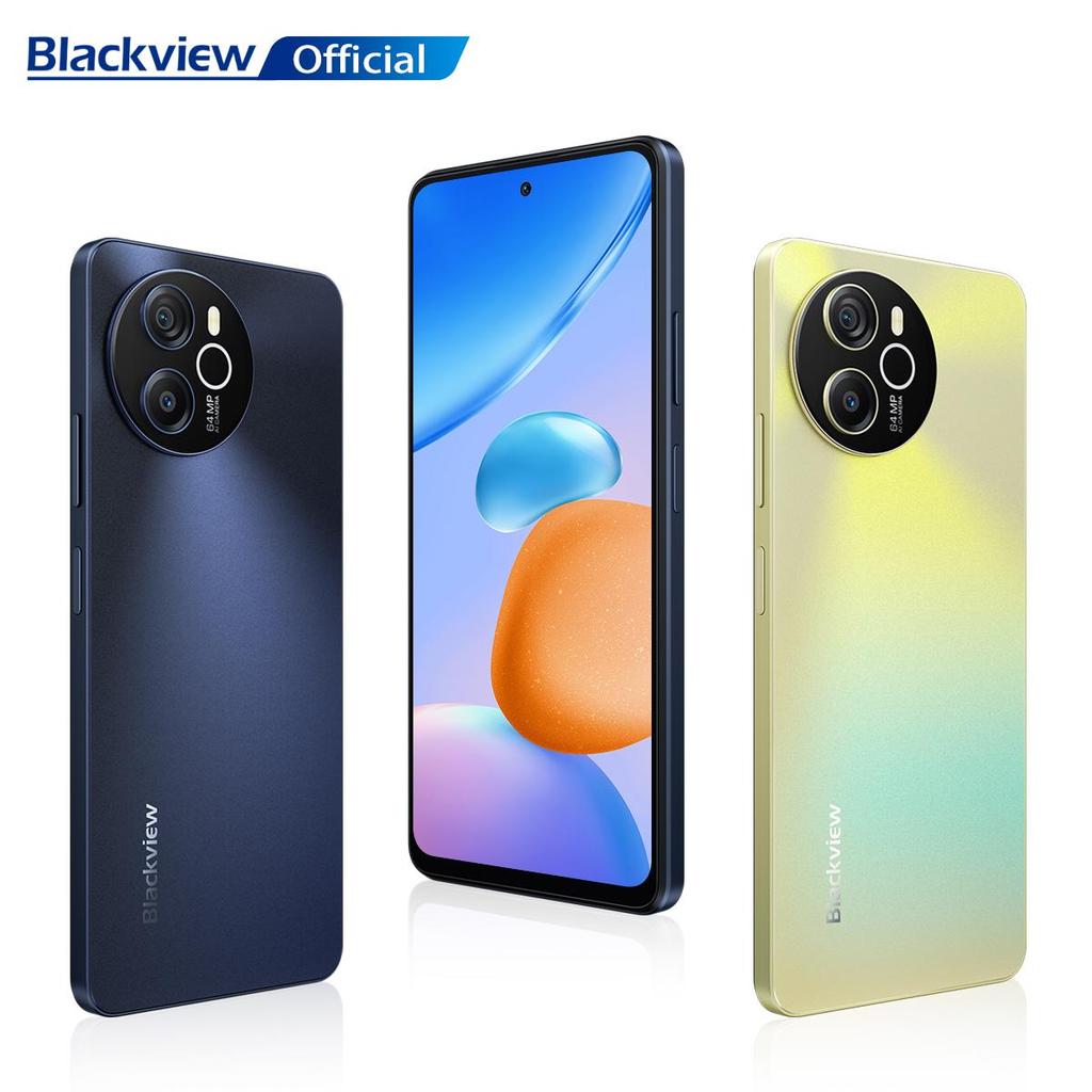 Blackview Shark 8 - 6,78 pouces - Full HD - 120 Hz - 64 mégapixels -  256 Go de stockage - 16 Go Mémoire vive (RAM)-  Helio G99 - Android 13 - Capacité de la batterie 5 000 mAh - Mémoire extensible