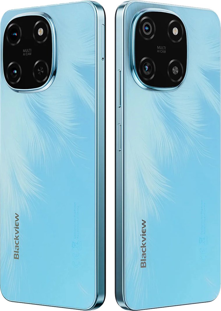 Blackview Color 6 -  6,67 pouces  HD -  90 Hz - 24 Go Mémoire vive (RAM) - Helio G81 - Android 15 - Capacité de la batterie 5 000 mAh