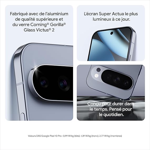 Google Pixel 10 Pro XL –ANDROID 16 - Triple Appareil Photo -  1TB - 5G. - 5200 mAh .