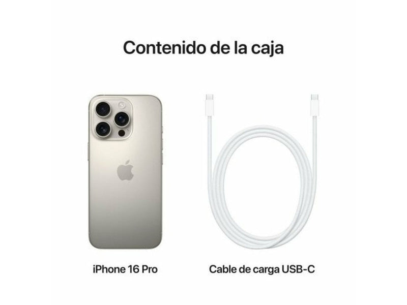 iPhone 16 Pro 1TB  5G - Titanio - Résistant, Performant, Design Élégant