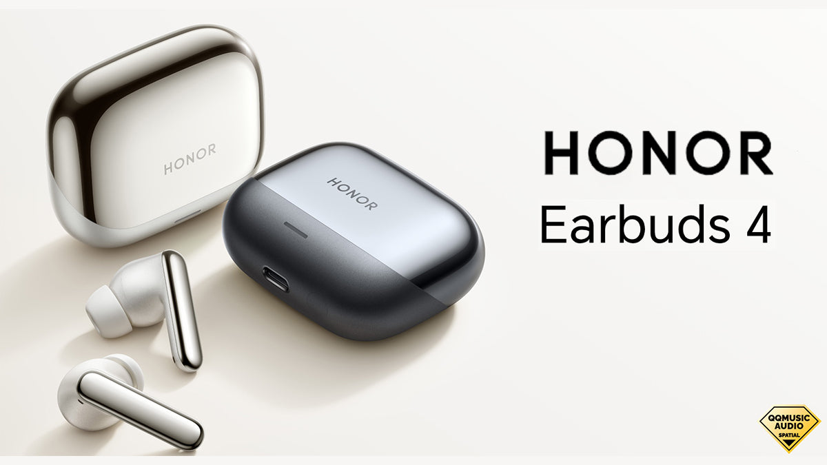 Honor Earbuds 4 - réduction de bruit jusqu’à 50 dB et 46 heures d’autonomie