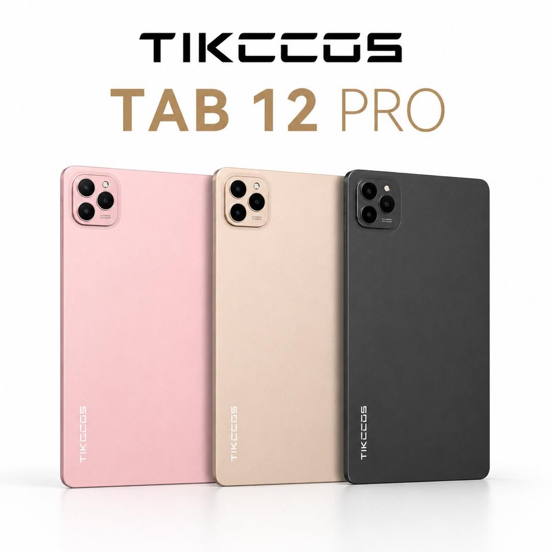 TIKCCOS TAB 12 PRO 5G - 8/512Go - un stylet- coque de protection- clavier - adaptateur -antichoc