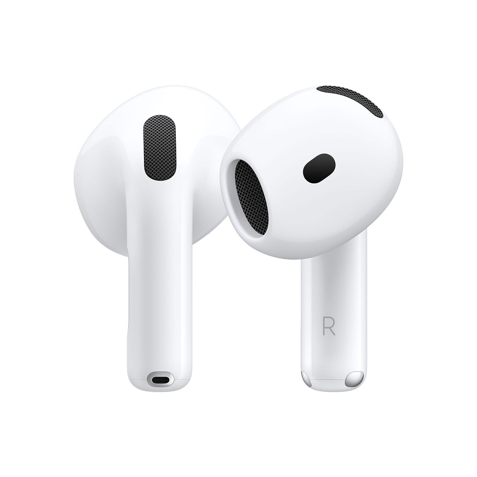 Apple AirPods 4 - , Microphone avec réduction de bruit - Résistant aux projections d'eau, Résistant à la transpiration, Résistant à l'eau, Résistant à la poussière