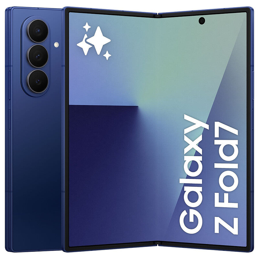 Samsung Galaxy Z Fold7 (Bleu) - 256 Go  ROM  - 12 Go RAM - ANDROID 16 .
