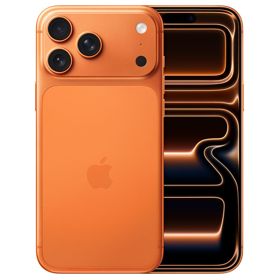 Apple iPhone 17 Pro Max Orange  - 256 Go ROM - 5G- 1SIM - IOS26.