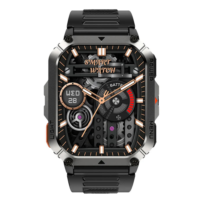 Blackview W70 Pro – Montre Connectée Outdoor avec Lampe Torche LED – Écran 2,01
