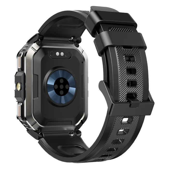 Blackview W70 Pro – Montre Connectée Outdoor avec Lampe Torche LED – Écran 2,01