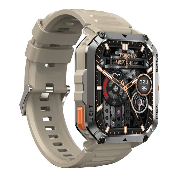 Blackview W70 Pro – Montre Connectée Outdoor avec Lampe Torche LED – Écran 2,01