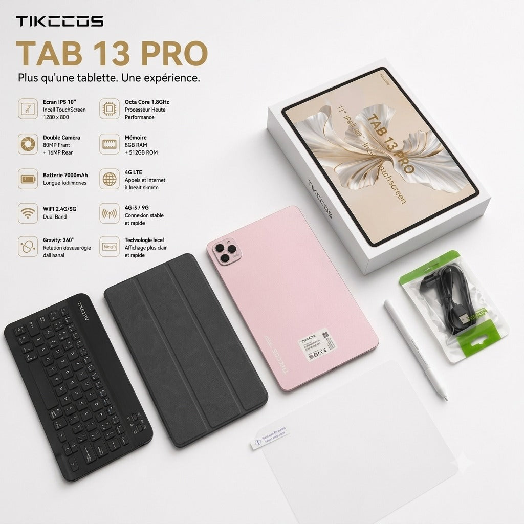 TIKCCOS TAB 13 PRO -08/512Go
