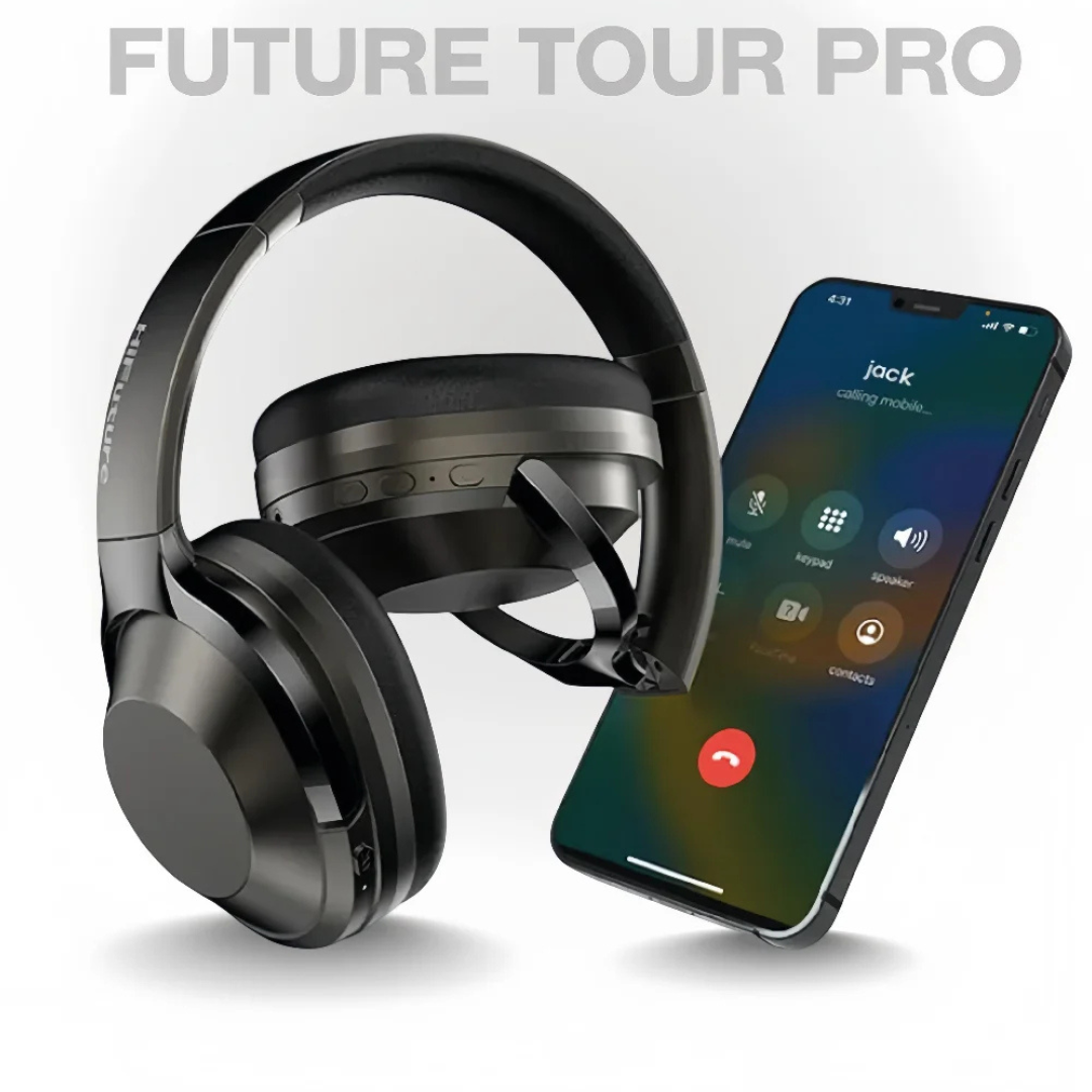 HiFuture FutureTour Écouteurs sans Fil - 0 Heures de Lecture, 4 Microphones MEMS et Bluetooth V5.2