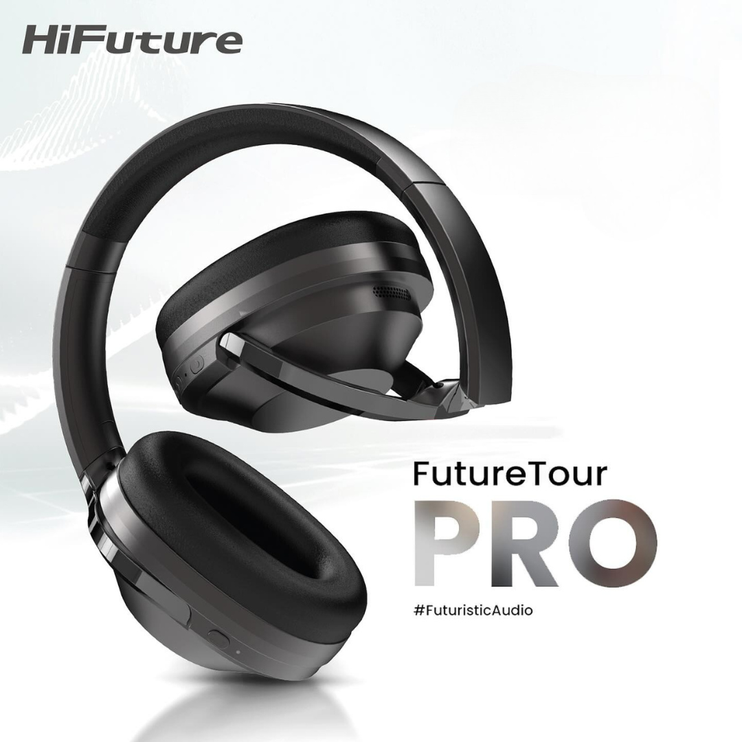 HiFuture FutureTour Écouteurs sans Fil - 0 Heures de Lecture, 4 Microphones MEMS et Bluetooth V5.2