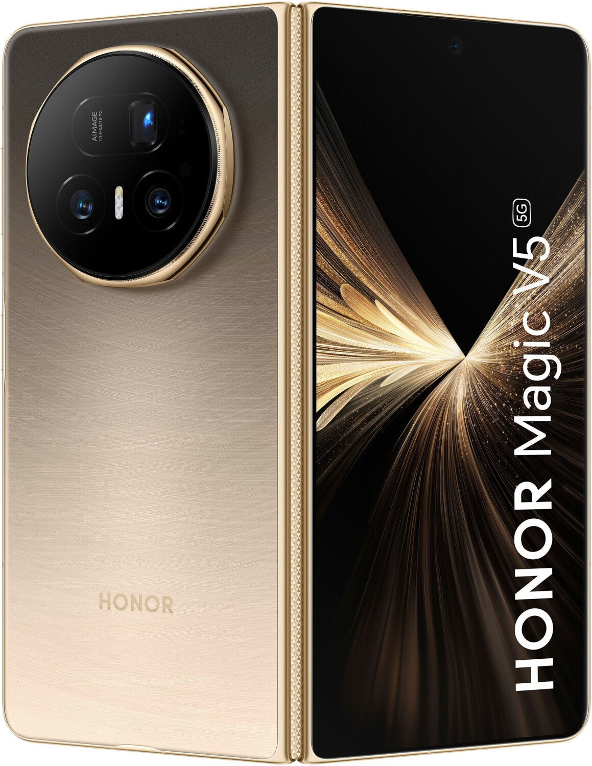 Honor Magic V5 -  7,95 pouces  Full HD  120 Hz  50 mégapixels  16 Go Mémoire vive (RAM)  512 Go  Snapdragon 8 Elite  Android 15  Capacité de la batterie 5 820 mAh