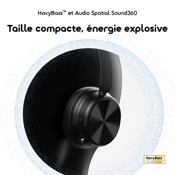 oraimo BoomPop Air Lightweight On-Ear Wireless Headphones