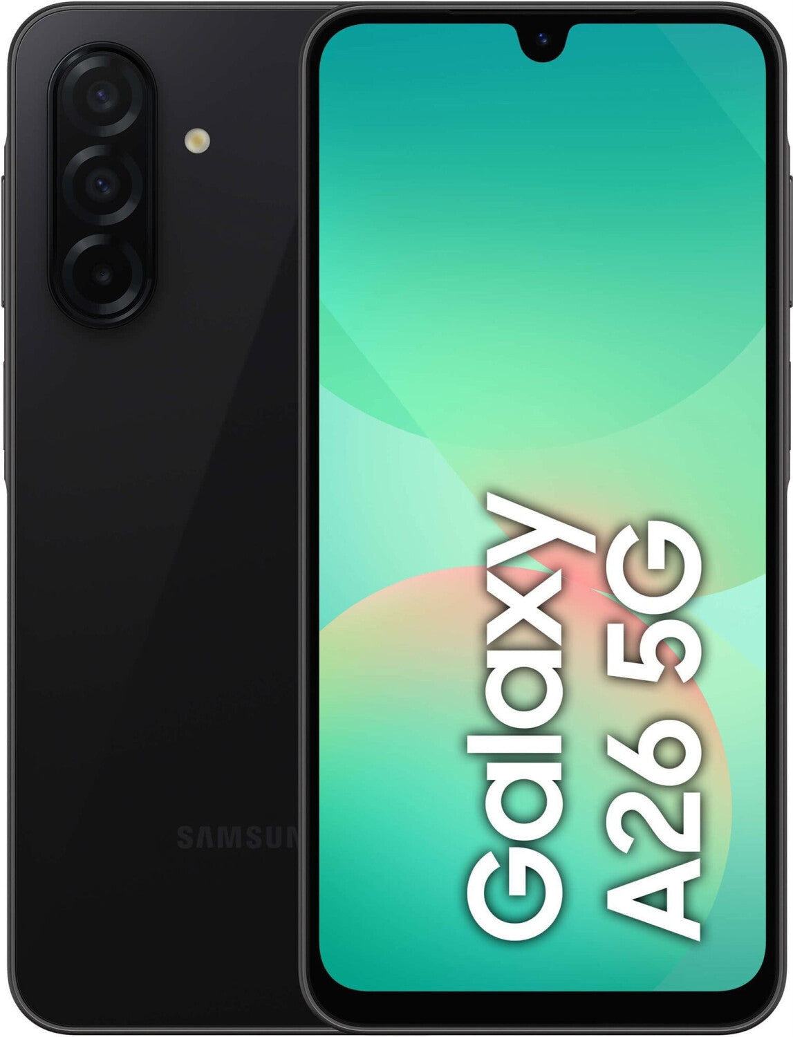 Samsung Galaxy A26 - 6,7 pouces  Full HD  120 Hz  50 mégapixels  6 Go Mémoire vive (RAM)  128 Go -  Exynos 1380 - Android 15 - Capacité de la batterie 5 000 mAh - Mémoire extensible