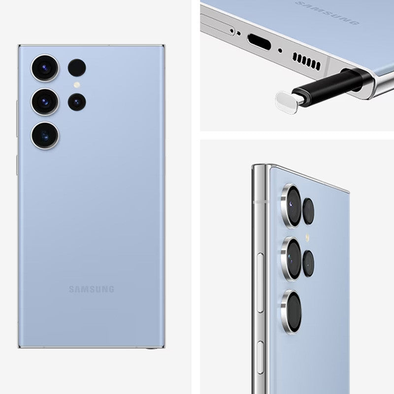SAMSUNG S23 ULTRA - Mémoire Ram : 12 Giga -Processeur : Snapdragon 8 Gen 2 ( Octa-Core 3'36 GHz ) - Batterie : 5000Mah ( Charge Rapide 45W )